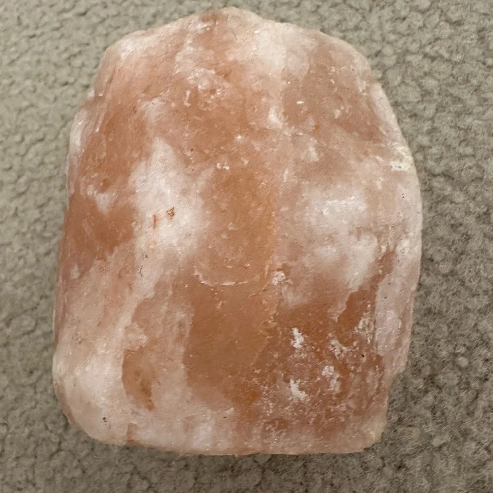 Himalayan Salt Candle Holder with 5 Tealight Candles Included - Picture 6 of 8